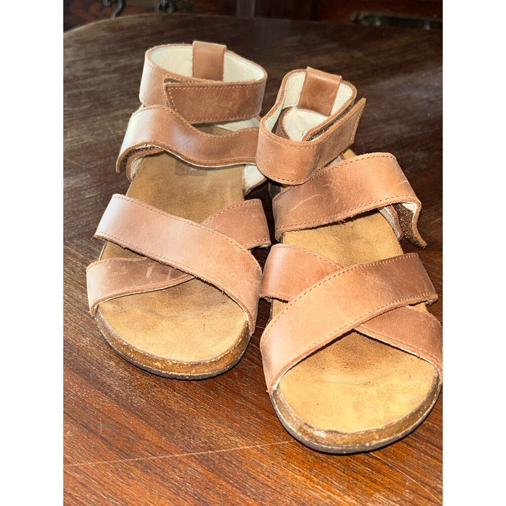 El Naturalista  Wakataua  N449  Boho Hippie Brown  Leather  Strappy  Sandals